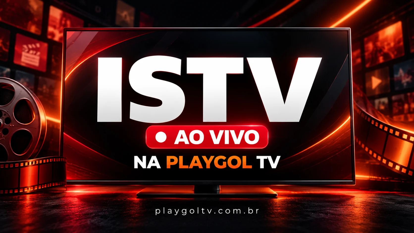 ISTV ao vivo na PlayGol TV, playgoltv.com.br